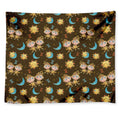 Cute Cartoon Gemini Pattern Print Tapestry