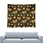 Cute Cartoon Gemini Pattern Print Tapestry