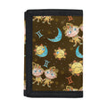 Cute Cartoon Gemini Pattern Print Trifold Wallet