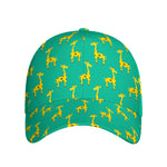 Cute Cartoon Giraffe Pattern Print Baseball Cap