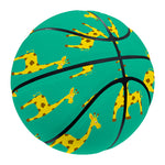 Cute Cartoon Giraffe Pattern Print Basketball