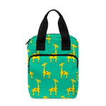 Cute Cartoon Giraffe Pattern Print Bible Tote Bag