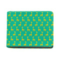 Cute Cartoon Giraffe Pattern Print Bifold Wallet