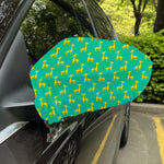 Cute Cartoon Giraffe Pattern Print Car Side Mirror Covers