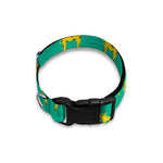 Cute Cartoon Giraffe Pattern Print Dog Collar