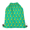 Cute Cartoon Giraffe Pattern Print Drawstring Bag