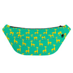 Cute Cartoon Giraffe Pattern Print Fanny Pack