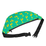 Cute Cartoon Giraffe Pattern Print Fanny Pack