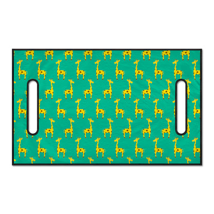 Cute Cartoon Giraffe Pattern Print Golf Cart Seat Cover