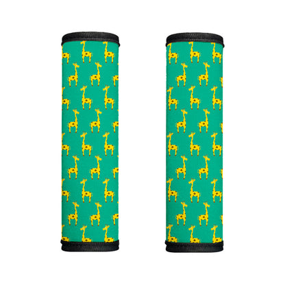 Cute Cartoon Giraffe Pattern Print Handle Covers