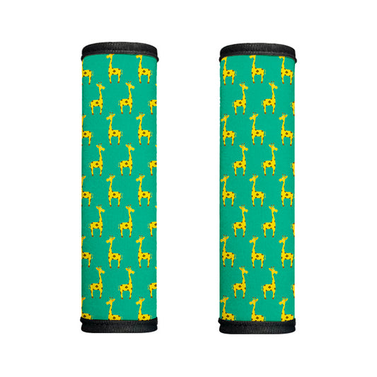 Cute Cartoon Giraffe Pattern Print Handle Covers