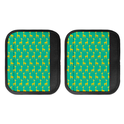 Cute Cartoon Giraffe Pattern Print Handle Covers