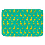 Cute Cartoon Giraffe Pattern Print Indoor Door Mat