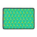 Cute Cartoon Giraffe Pattern Print Kitchen Mat