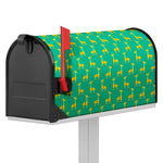 Cute Cartoon Giraffe Pattern Print Mailbox Cover