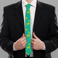 Cute Cartoon Giraffe Pattern Print Necktie