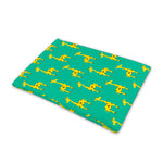 Cute Cartoon Giraffe Pattern Print Pet Cooling Mat Cover