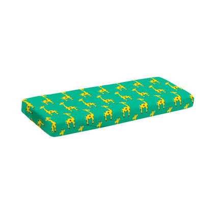Cute Cartoon Giraffe Pattern Print Piano Keyboard Cover