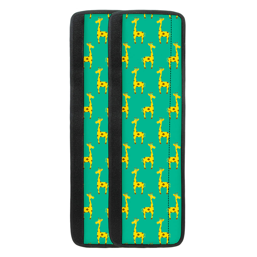 Cute Cartoon Giraffe Pattern Print Refrigerator Handle Covers