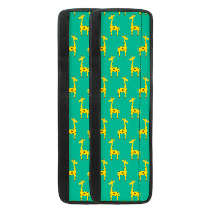 Cute Cartoon Giraffe Pattern Print Refrigerator Handle Covers