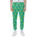 Cute Cartoon Giraffe Pattern Print Joggers