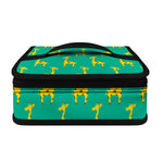 Cute Cartoon Giraffe Pattern Print Small Lunch Bag