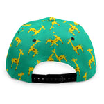 Cute Cartoon Giraffe Pattern Print Snapback Cap