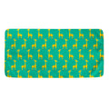 Cute Cartoon Giraffe Pattern Print Towel