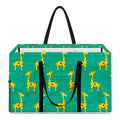 Cute Cartoon Giraffe Pattern Print Utility Tote Bag