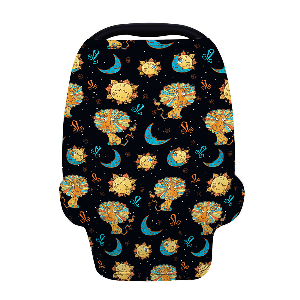 Cute Cartoon Leo Pattern Print Baby Seat Cover