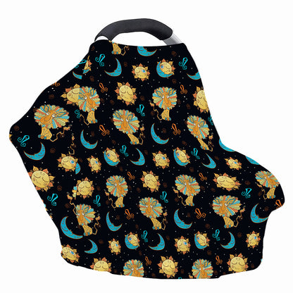 Cute Cartoon Leo Pattern Print Baby Seat Cover