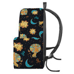 Cute Cartoon Leo Pattern Print Backpack