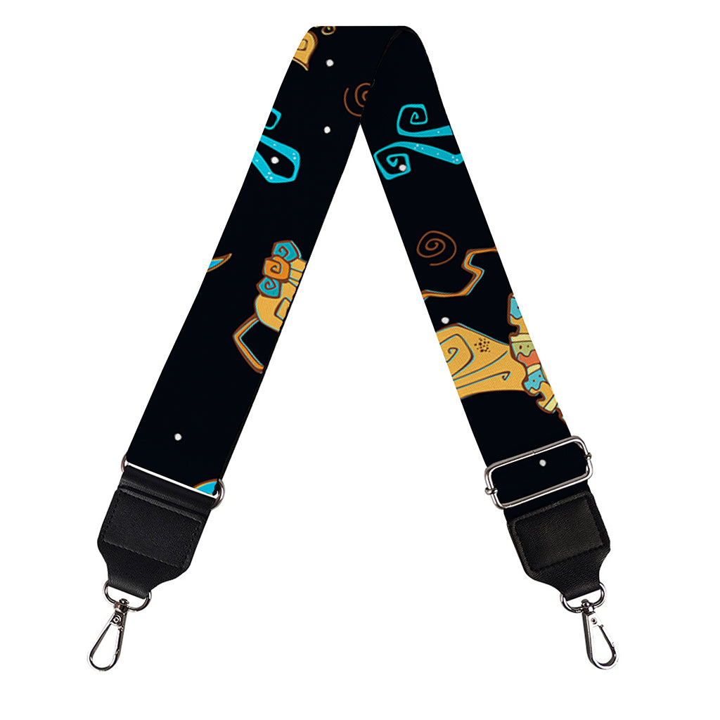 Cute Cartoon Leo Pattern Print Bag Strap