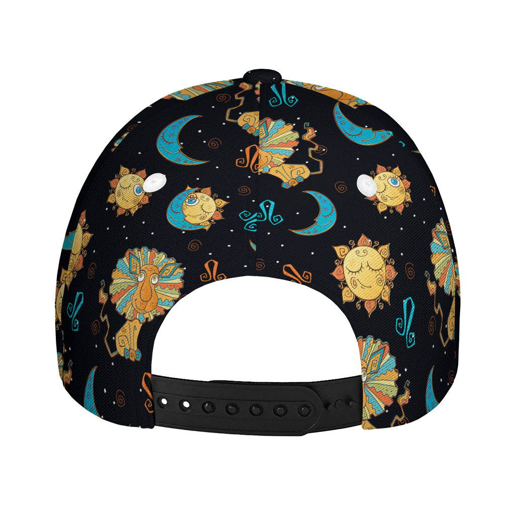 Cute Cartoon Leo Pattern Print Baseball Cap