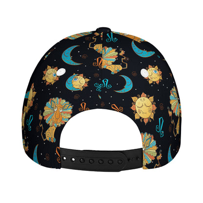 Cute Cartoon Leo Pattern Print Baseball Cap