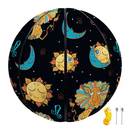 Cute Cartoon Leo Pattern Print Basketball