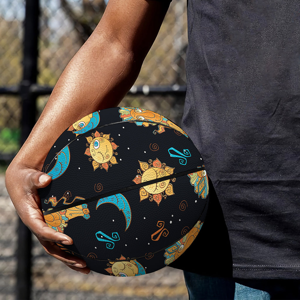 Cute Cartoon Leo Pattern Print Basketball
