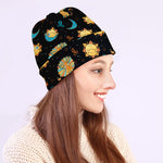 Cute Cartoon Leo Pattern Print Beanie