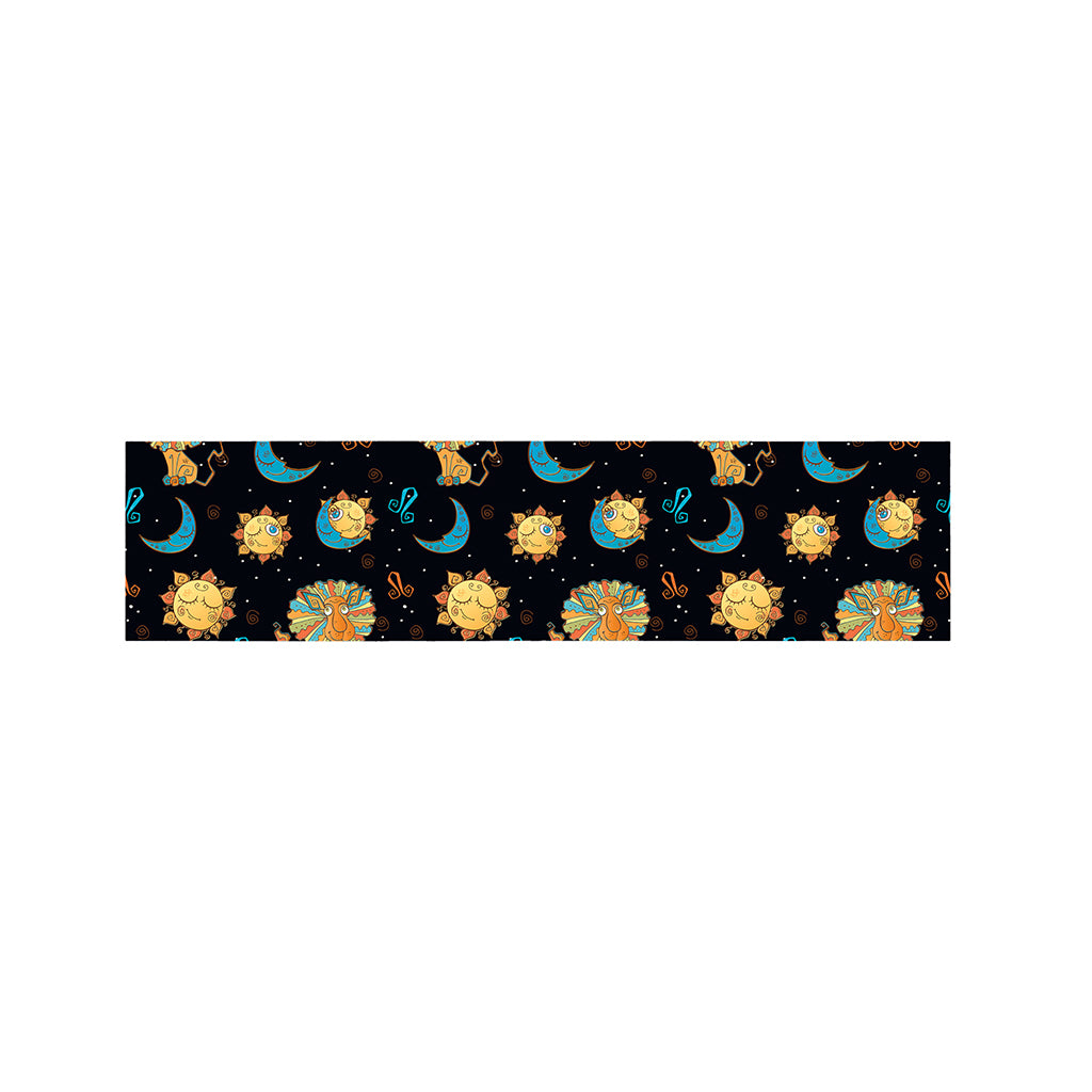 Cute Cartoon Leo Pattern Print Bed Runner