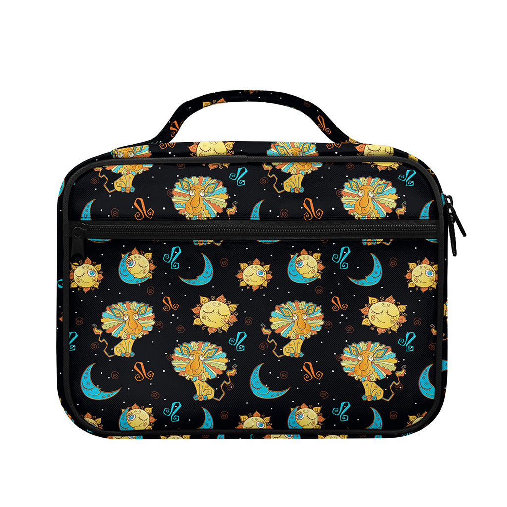 Cute Cartoon Leo Pattern Print Briefcase Bible Bag