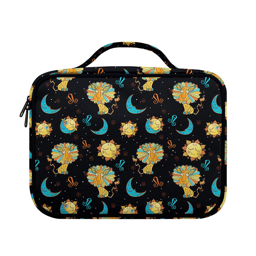 Cute Cartoon Leo Pattern Print Briefcase Bible Bag
