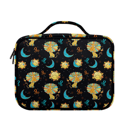 Cute Cartoon Leo Pattern Print Briefcase Bible Bag
