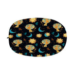 Cute Cartoon Leo Pattern Print Car Side Mirror Covers
