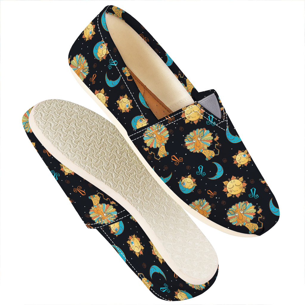 Cute Cartoon Leo Pattern Print Casual Shoes