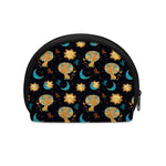 Cute Cartoon Leo Pattern Print Coin Purse