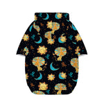 Cute Cartoon Leo Pattern Print Dog Zip Up Hoodie