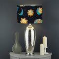 Cute Cartoon Leo Pattern Print Drum Lamp Shade
