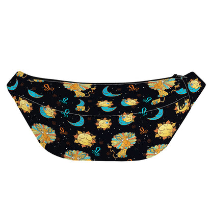Cute Cartoon Leo Pattern Print Fanny Pack