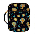 Cute Cartoon Leo Pattern Print Front Pocket Bible Bag