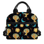 Cute Cartoon Leo Pattern Print Insulated Lunch Bag